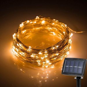 Hallomall LED Solar Powered String Lights