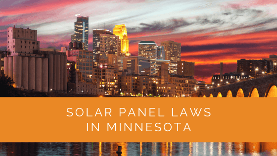 Solar Panel Laws in Minnesota