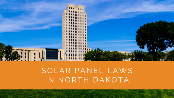 Solar Panel Laws in North Dakota