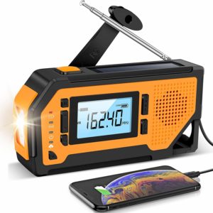 Aiworth Emergency Solar Hand Crank Radio