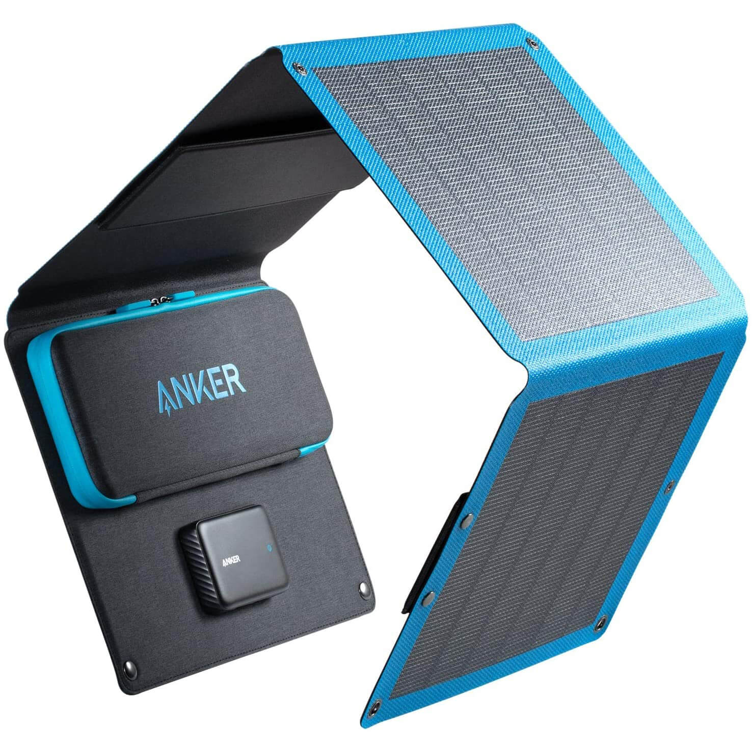 Anker 24W 3-Port USB Portable Solar Charger