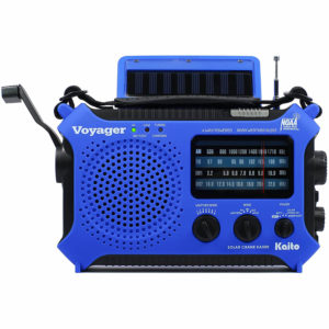 Kaito KA500BU 5-Way Powered Emergency AM FM SW Weather Alert Radio