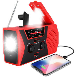 RegeMoudal Upgraded Emergency Solar Hand Crank Radio