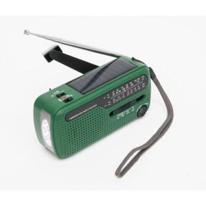 Solar Powered Crank Radio