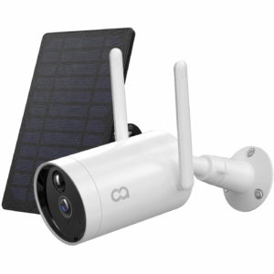 COOAU Wireless Solar Powered Rechargeable Battery Camera