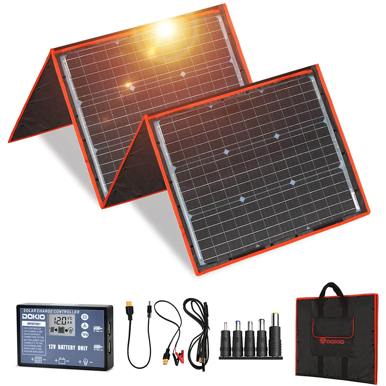 DOKIO 150 Watts Solar Panel Kit