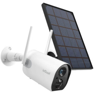ieGeek WiFi Solar Rechargeable Battery Surveillance Home Camera