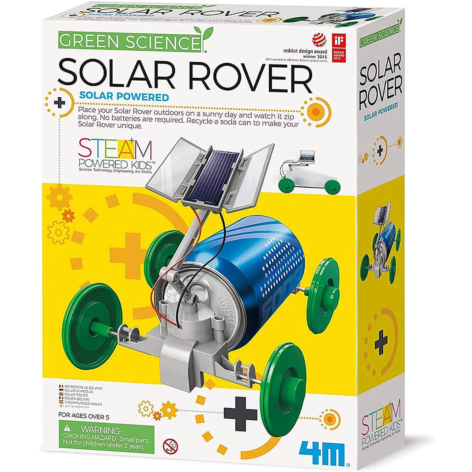 4M 3782 Green Science Solar Rover Kit