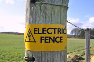 Electric Fence Sign