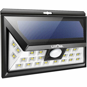 LITOM Solar Security Lights for Front Door