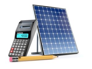 Solar Panel Output Calculation