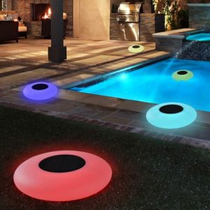 Blibly Solar Floating Light with Multi-Color LED