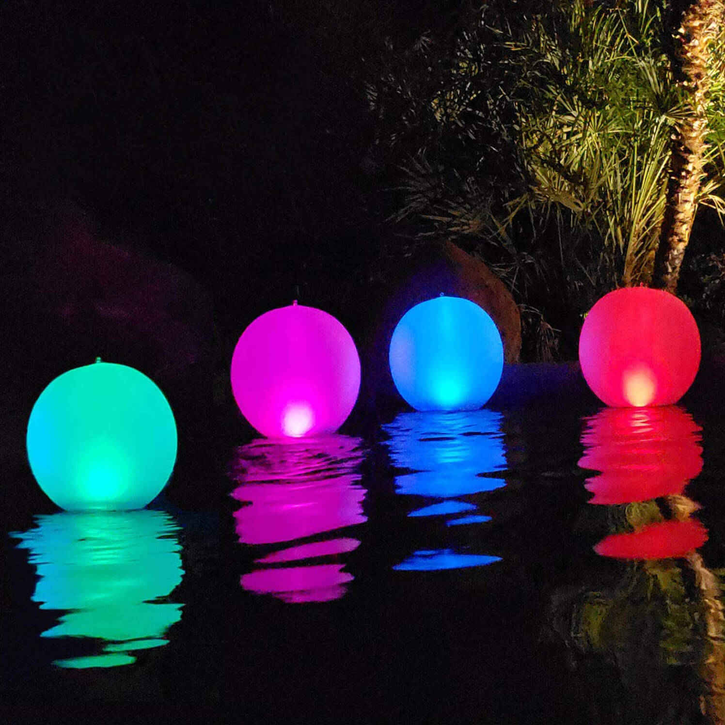 Esuper Solar Powered Floating Ball Pool Light