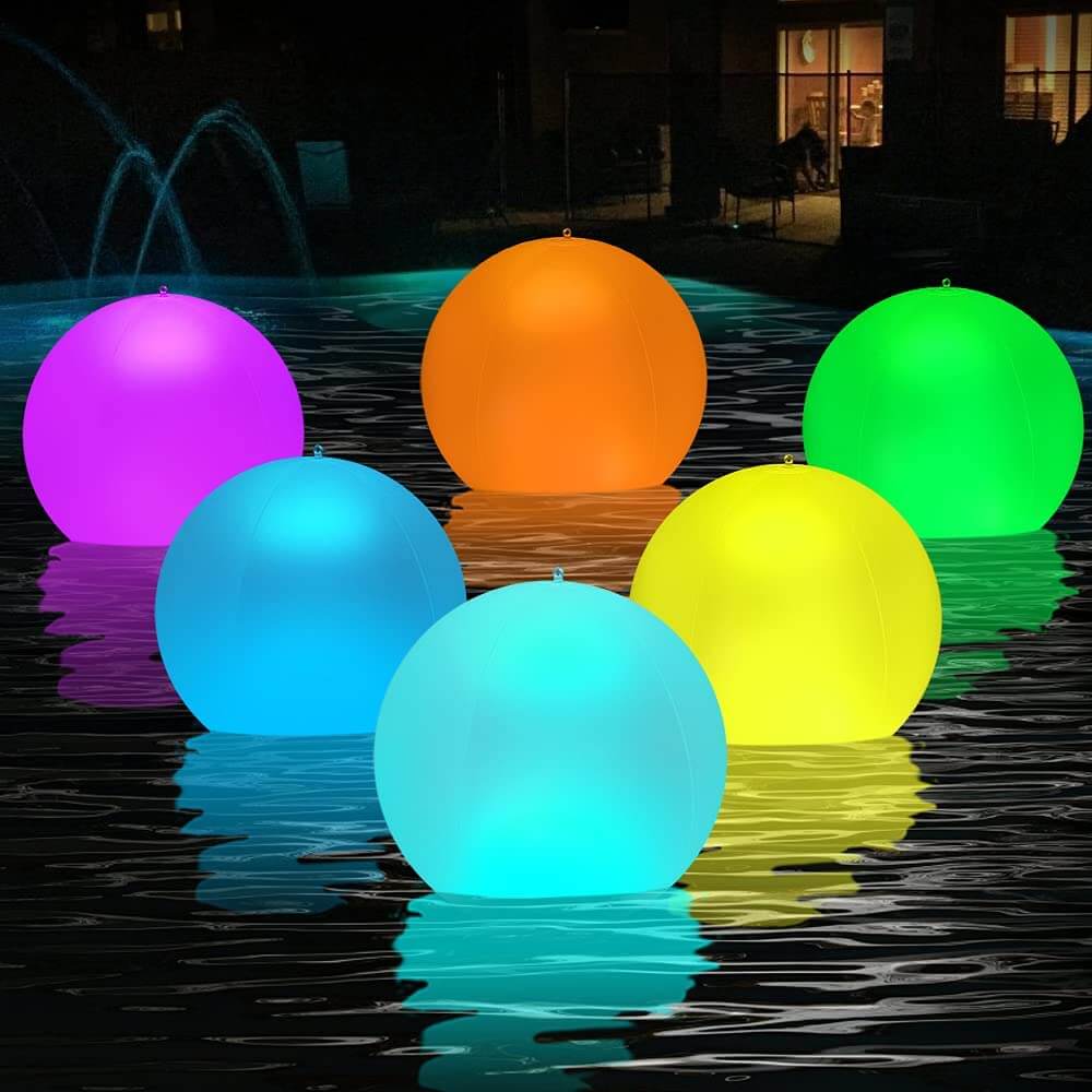 HueLiv Solar Floating Balloon Lights