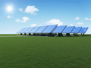 Modern Solar Farm