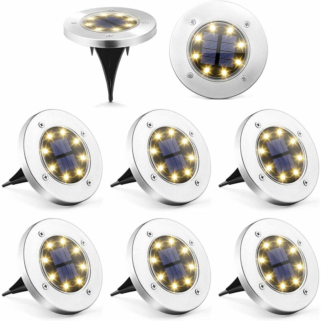 Best Solar Disk Lights for 2024 LowProfile, Bright Disk Lights for Pathways and Gardens