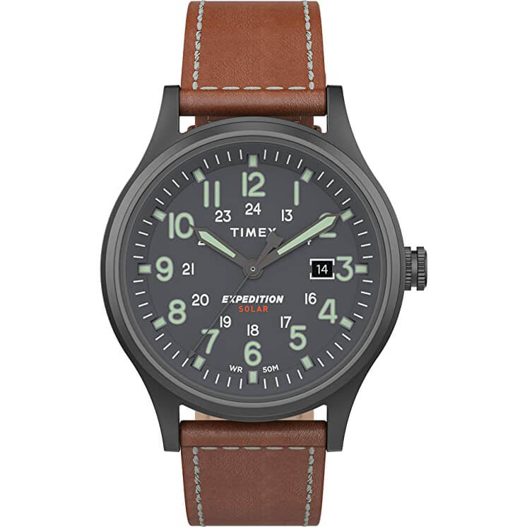 Timex Men’s Expedition Scout Solar-Powered 40mm Watch