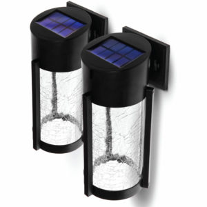 HOME ZONE Solar Wall Lights