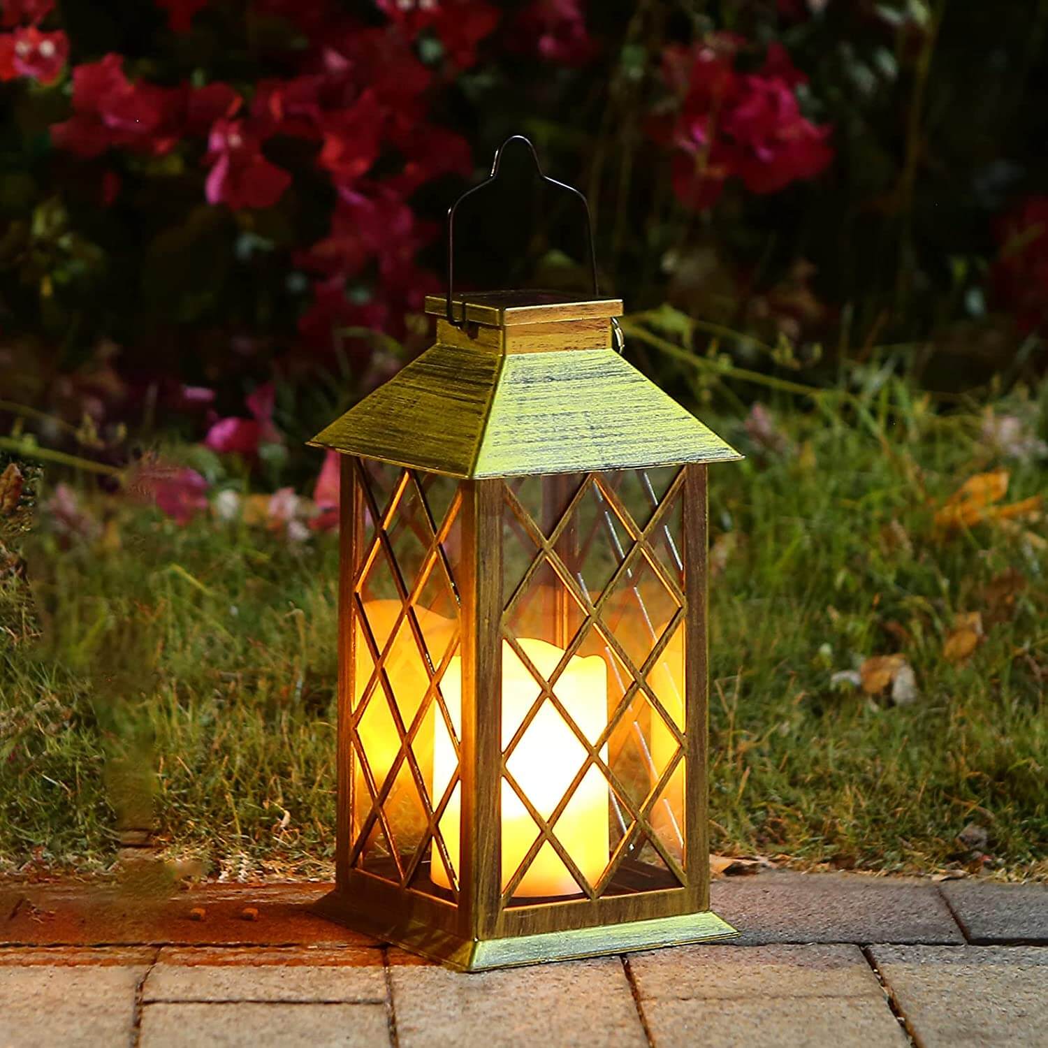 Tomshine Solar Lights Outdoor Decorative Candle Light