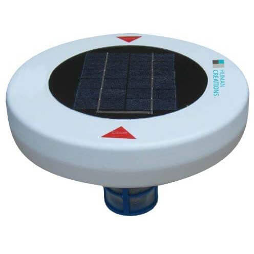 Human Creations Solar-Powered Pool Cleaner and Ionizer