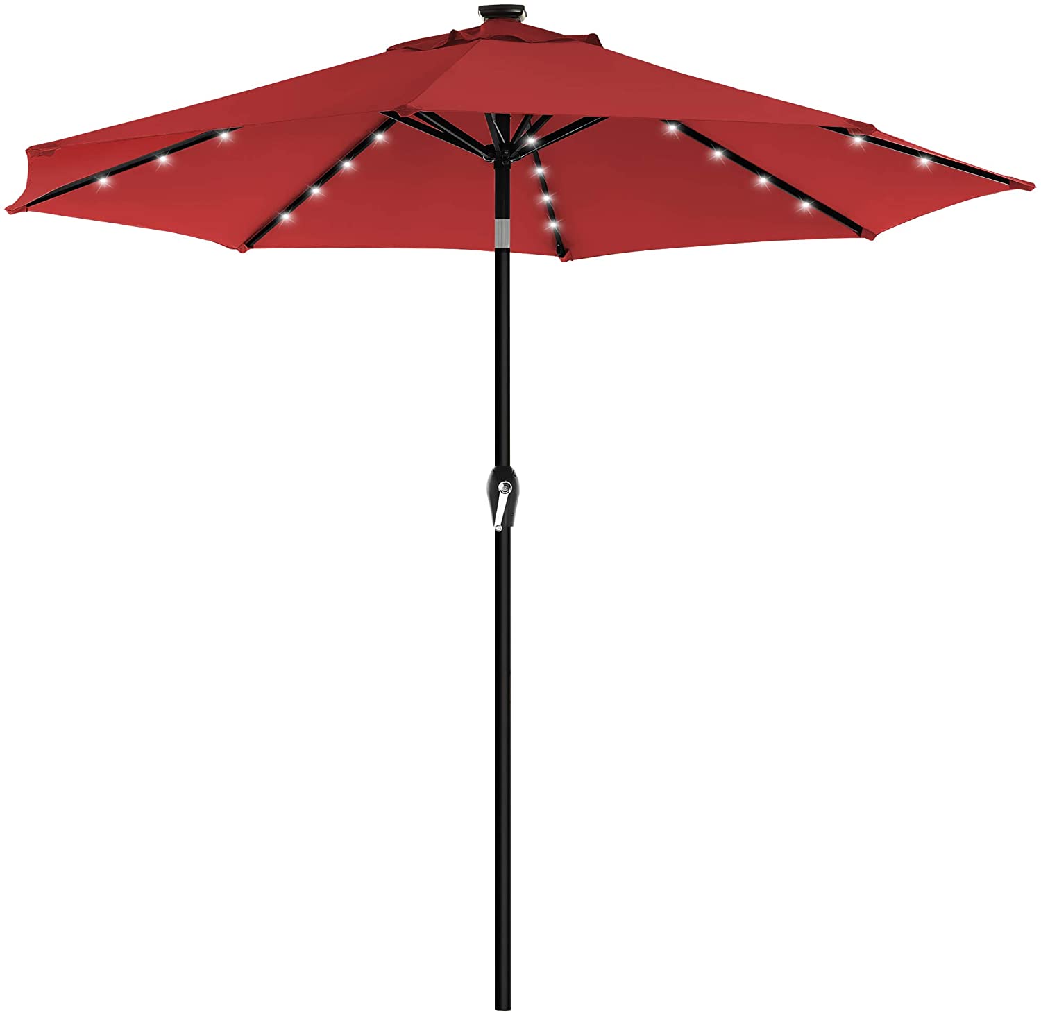 SONGMICS Solar Patio Umbrella