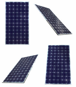 Blue Solar Panels