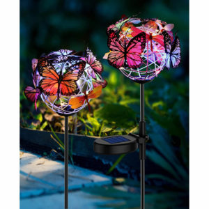 Aiscool Solar Lights Outdoor Butterfly Lights