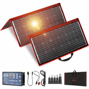 DOKIO Portable Solar Panel Kit