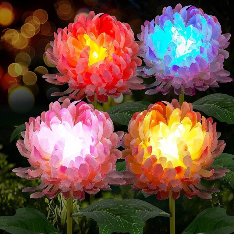 Best Solar Flower Lights for 2024 Colorful and Charming Flower Lights