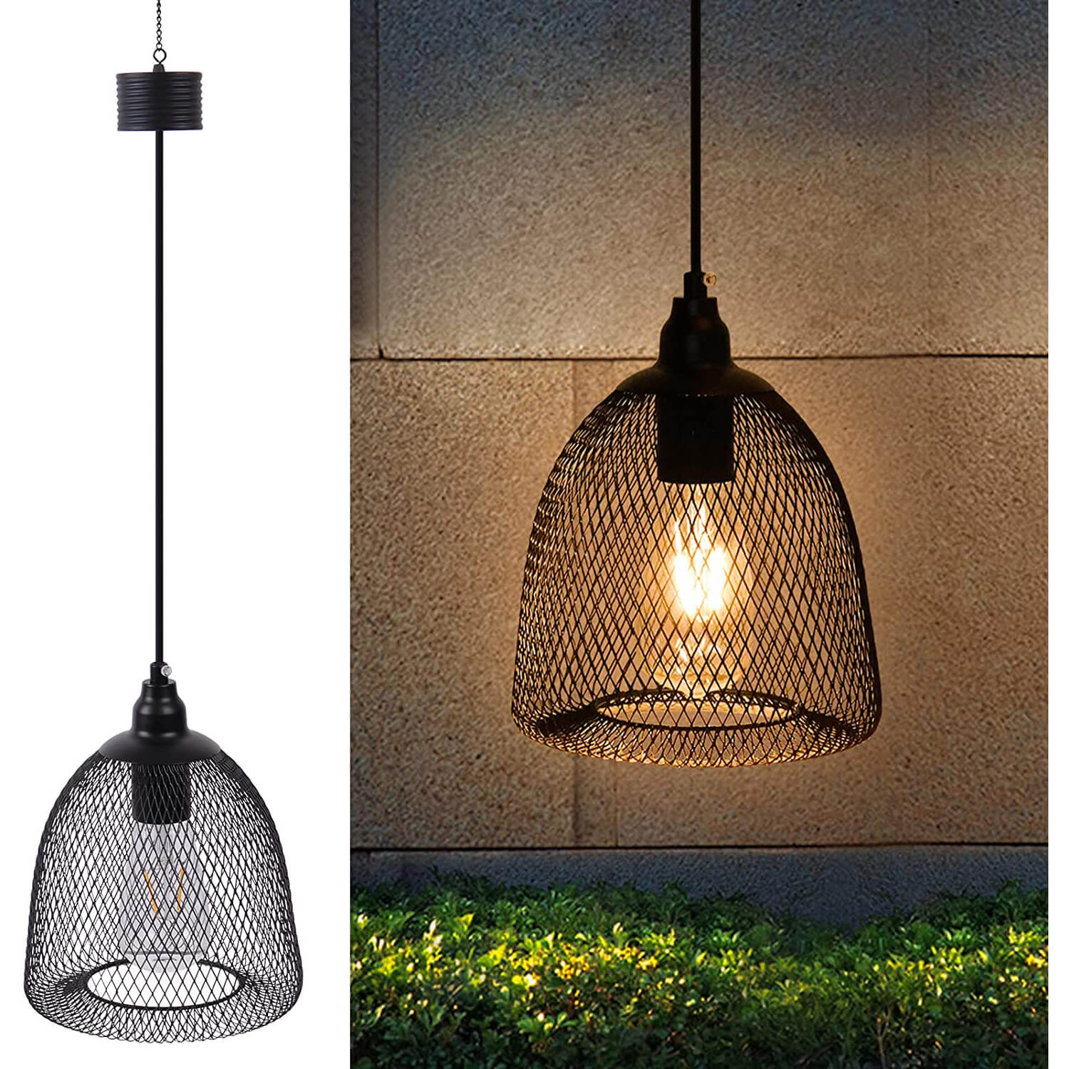 Outable Store Solar Chandelier Pendant Lamp