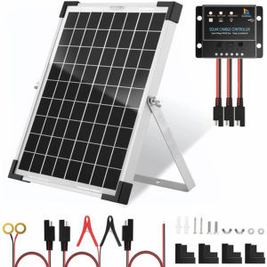 SUNSUL 10 Watt 12V Solar Panel Kit