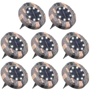 Tomshine Disk Solar Rock Lights