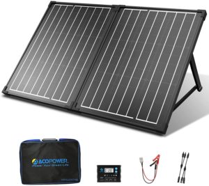 ACOPOWER 100W Foldable Solar Panel Kit