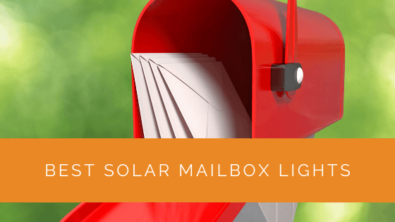 Best Solar Mailbox Lights