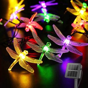 Brightown Store Dragonfly Solar String Lights