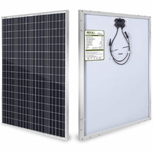 HQST 100-Watt Monocrystalline Solar Panel