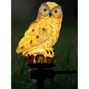NBLJF Owl Outdoor Solar Lights