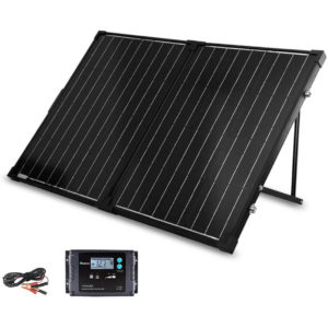 Renogy 100 Watts 12 Volts Monocrystalline Off Grid Portable Foldable Solar Panel Suitcase