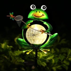 XIFEINIU Garden Frog Solar LED Light