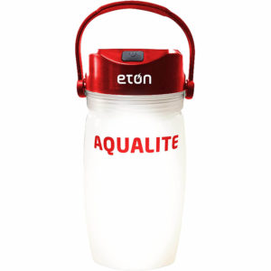Eton Solar Powered Lantern with Integrated Water Bottle and Personal Emergency Kit
