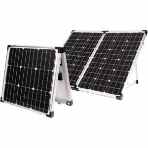 Go Power! 130W Portable Folding Solar Panel Kit