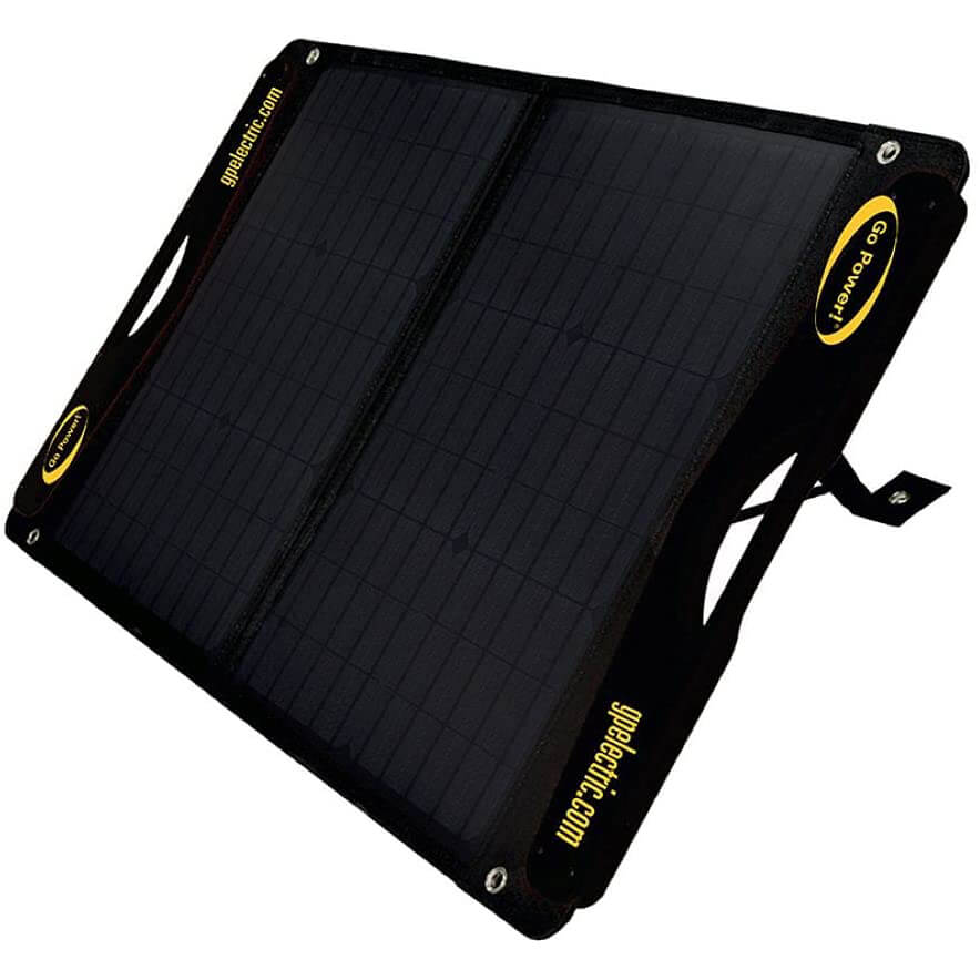 Go Power! DuraLite 100W Portable Monocrystalline Solar Panel Kit