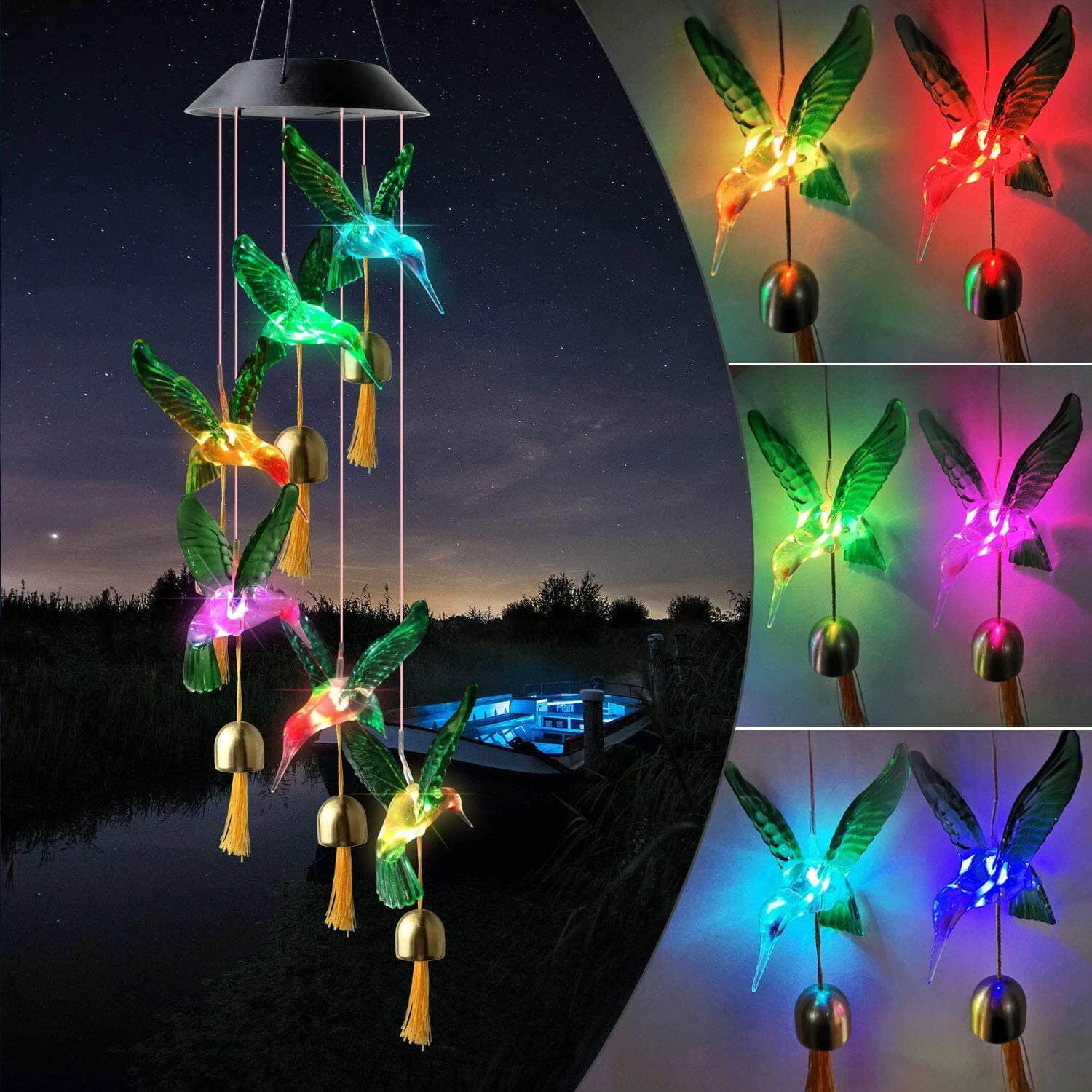 Best Hummingbird Solar Lights for 2024 Whimsical Lights for a Magical