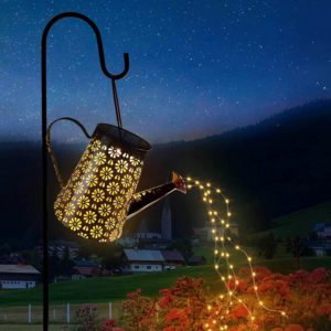 Imoli Outdoor Solar Watering Can with Lights