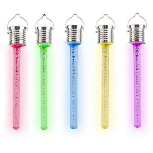 BWWNBY Solar Bubble Stake Tube Lights