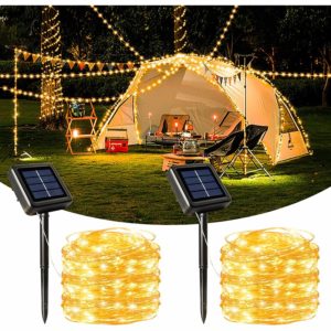 KNONEW Solar String Lights Outdoor