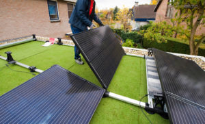 Installing Solar Panels on Flat Roof