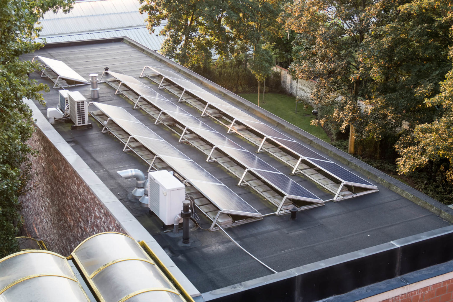 Can You Install Solar Panels On a Flat Roof? - Solar Panels Network USA