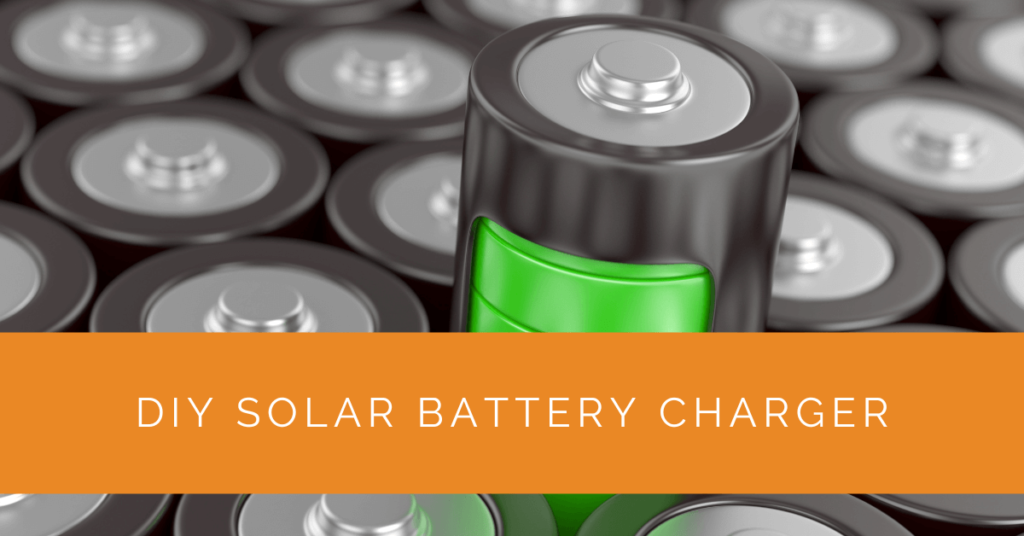 DIY Solar Battery Charger Solar Panels Network USA