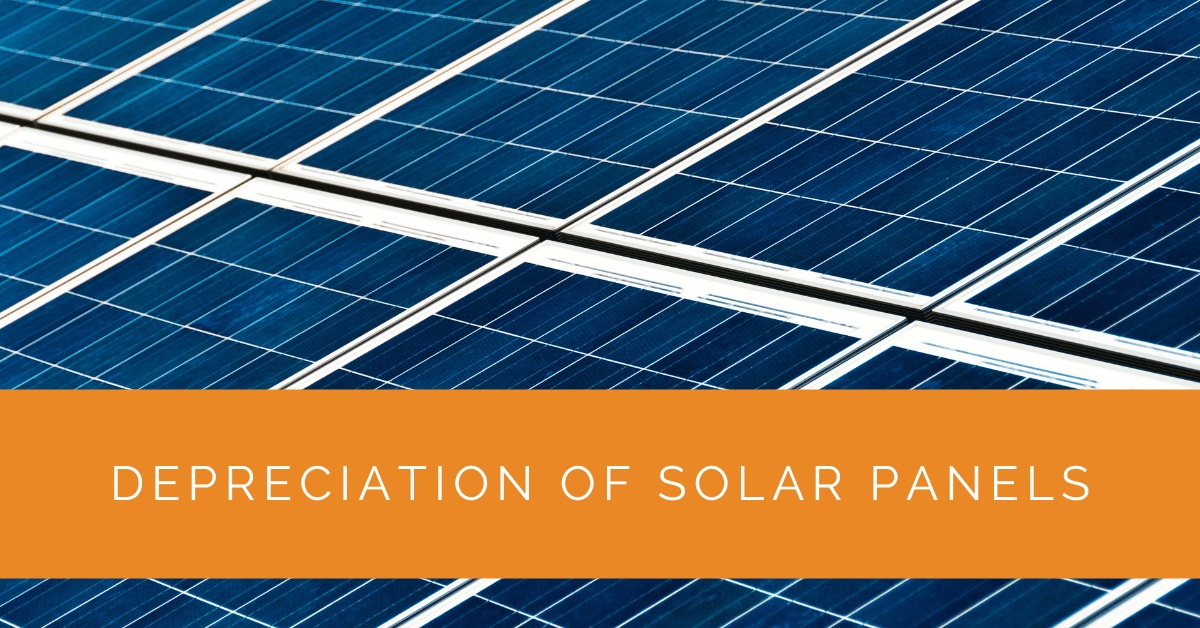 Depreciation of Solar Panels